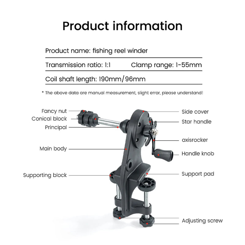 Load image into Gallery viewer, Deluxe Fishing Reel Spooler – Premium Anti-Tangle System