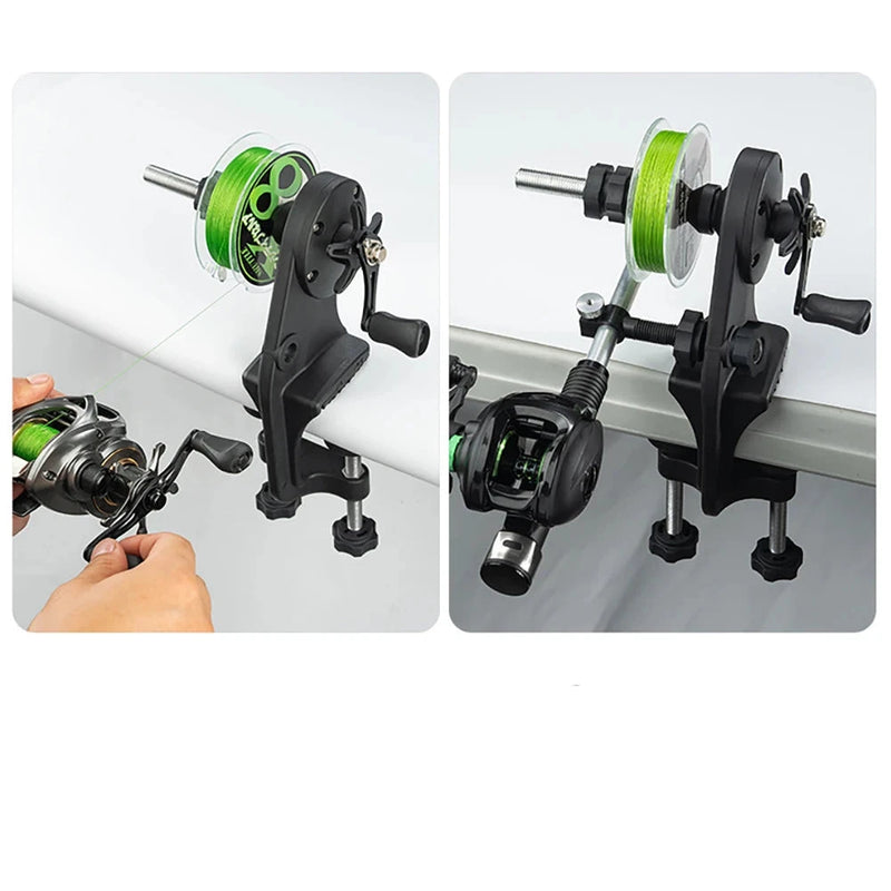 Load image into Gallery viewer, Deluxe Fishing Reel Spooler – Premium Anti-Tangle System