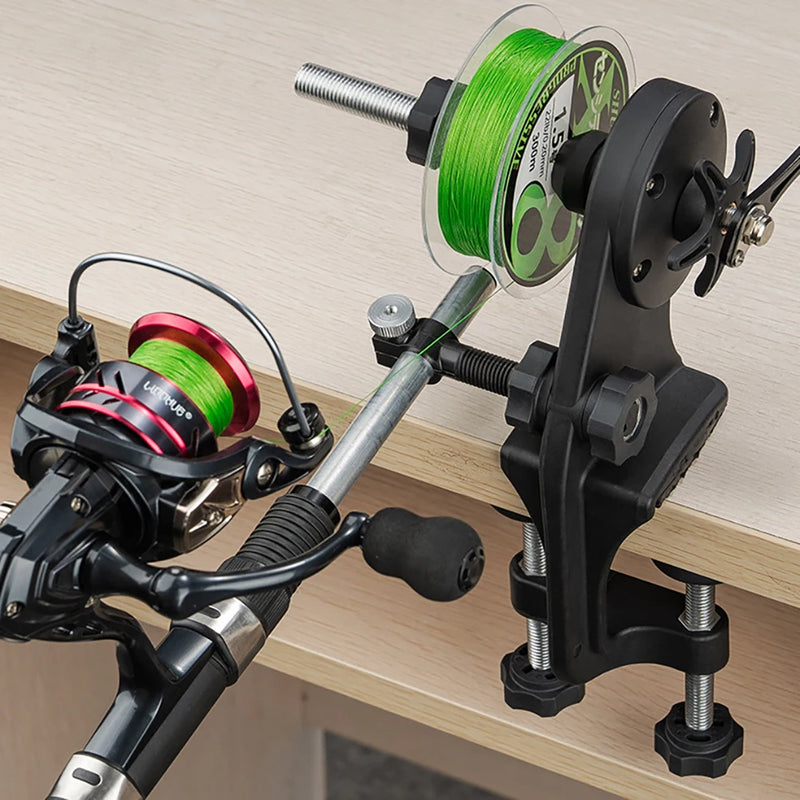 Load image into Gallery viewer, Deluxe Fishing Reel Spooler – Premium Anti-Tangle System
