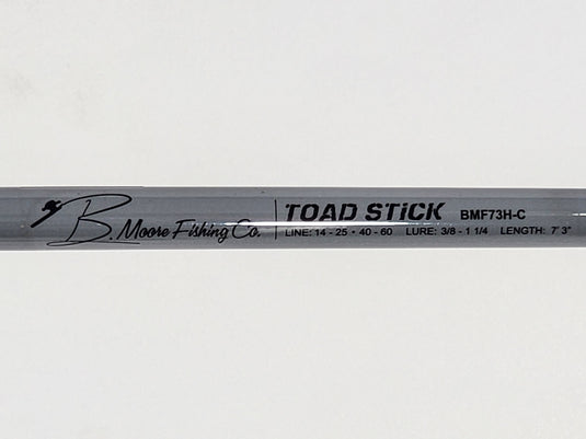 B Moore Fishing Co Bass Fishing Rod Toad Stick