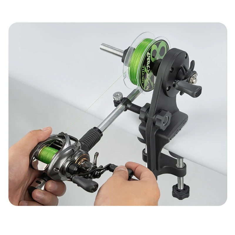 Load image into Gallery viewer, Deluxe Fishing Reel Spooler – Premium Anti-Tangle System
