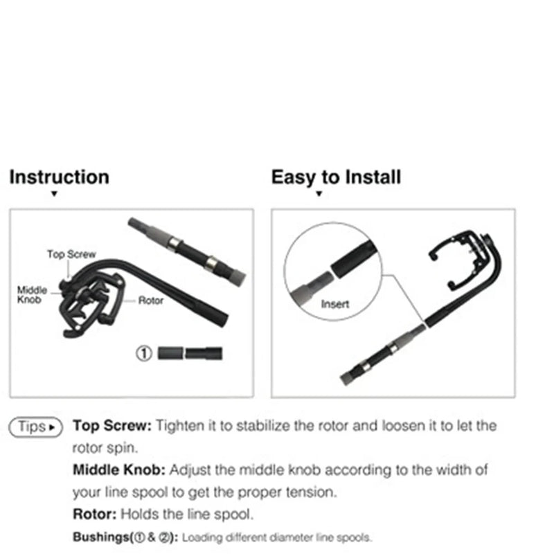 Load image into Gallery viewer, Universal Fishing Line Spooling Tool – Easy Reel Setup Aid
