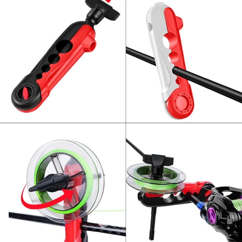 Load image into Gallery viewer, Portable Fishing Line Spooler – Travel-Friendly Reel Solution
