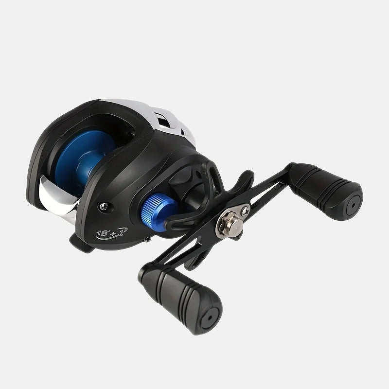 Load image into Gallery viewer, Baitcasting Fishing Reel AK Series,7.2:1 Gear Ratio 18+1BB,18 LB Max Drag, Shallow Spool, For Freshwater Bass Fishing
