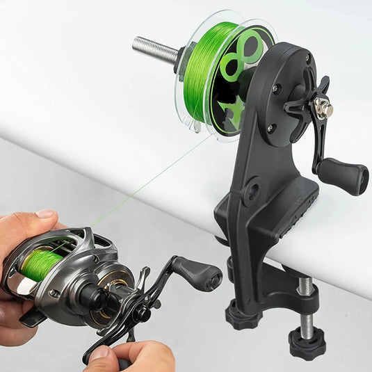 Deluxe Fishing Reel Spooler – Premium Anti-Tangle System