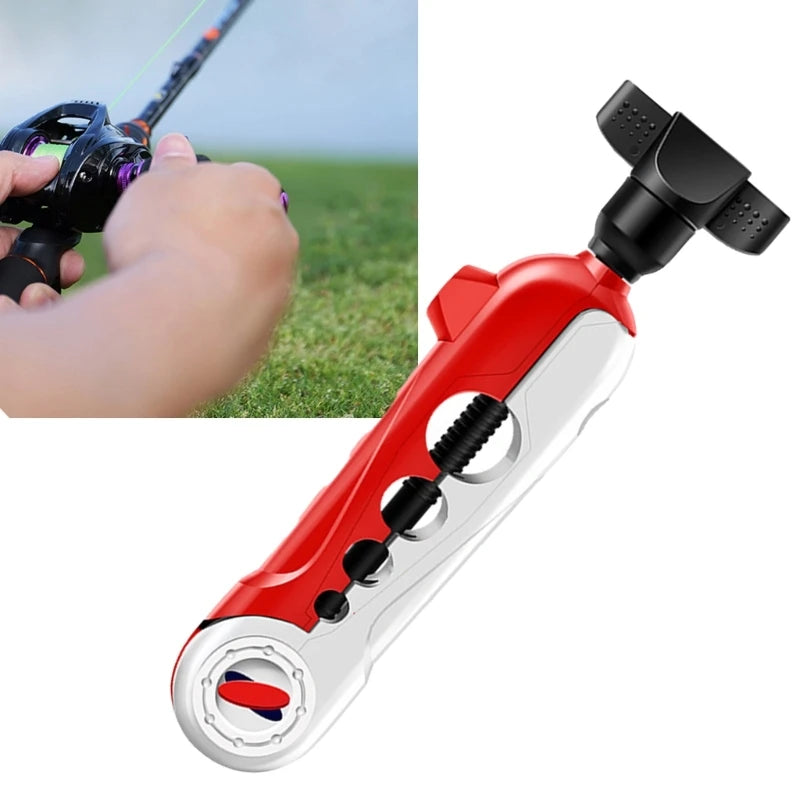 Load image into Gallery viewer, Portable Fishing Line Spooler – Travel-Friendly Reel Solution
