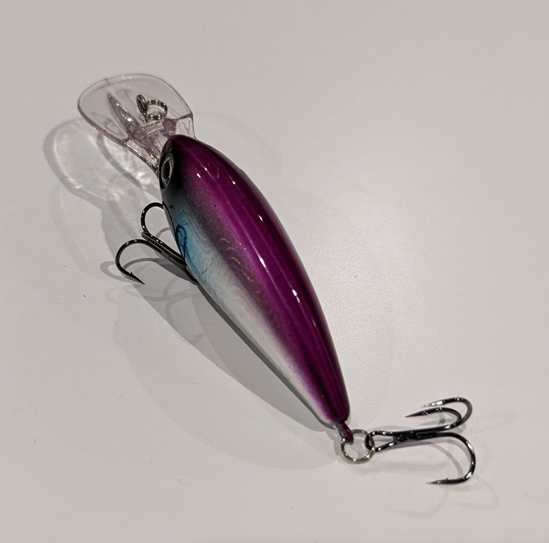 Load image into Gallery viewer, Bass Angler Depot Purple Shad Crankbait
